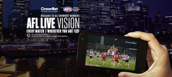 CrownBet AFL Live Vision
