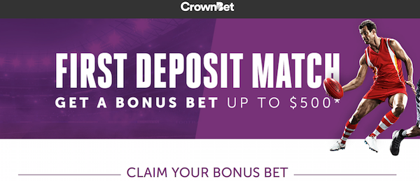 CrownBet Bonus 500
