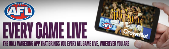 CrownBet AFL Live Vision