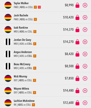 Draftstars Lineup