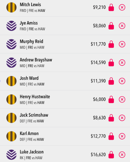 Draftstars Lineup
