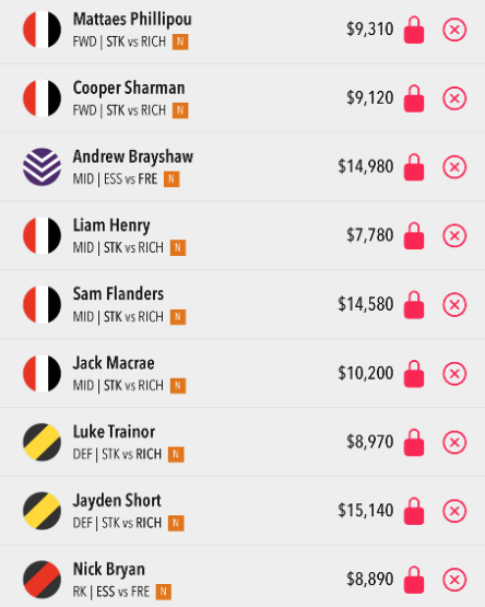 Draftstars Lineup