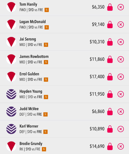 Draftstars Lineup