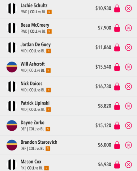 Draftstars Lineup
