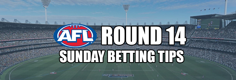 AFL Round 14 Sunday Betting Tips