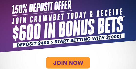 CrownBet bonus