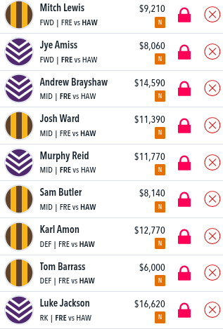 Draftstars Lineup