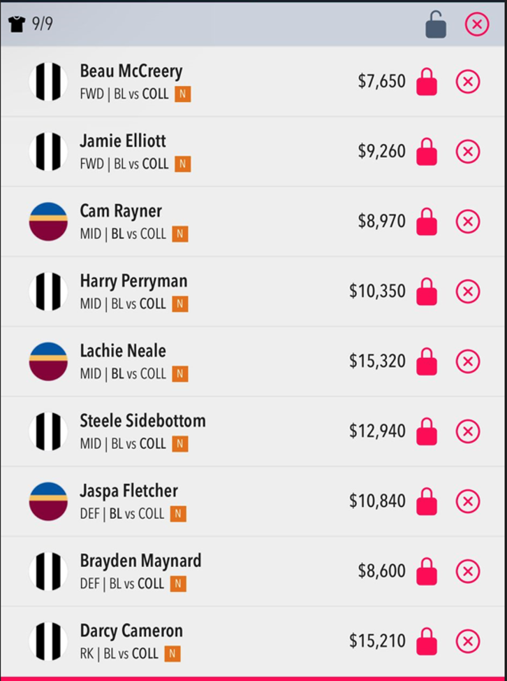 Draftstars Lineup