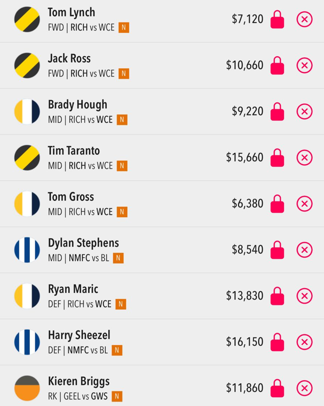 Draftstars Lineup
