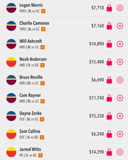 Draftstars Lineup