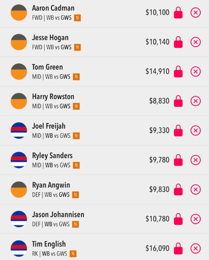 Draftstars Lineup