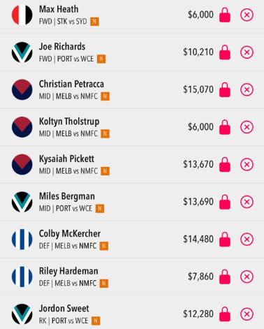 Draftstars Lineup