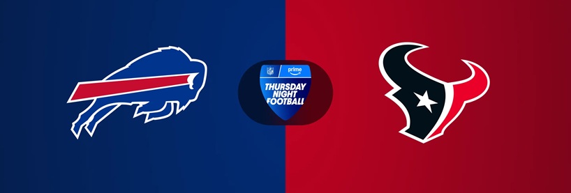 NFL Week 12 Bills at Texans Betting Tips