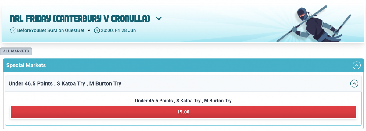 Questbet SGM