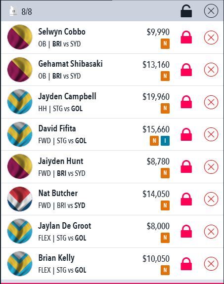 Draftstars Lineup