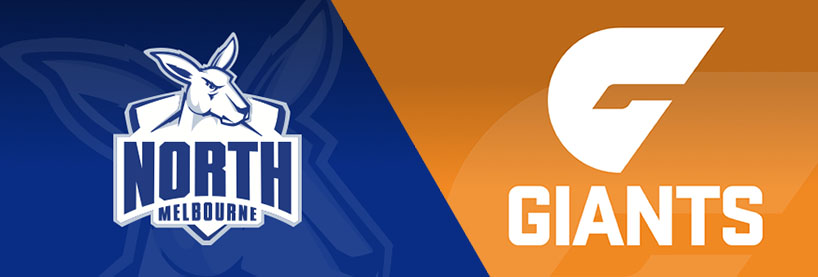 AFL Kangaroos vs Giants Betting Tips