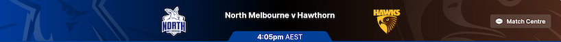 Kangaroos vs Hawks