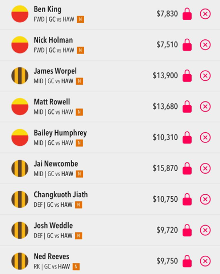 Draftstars Lineup