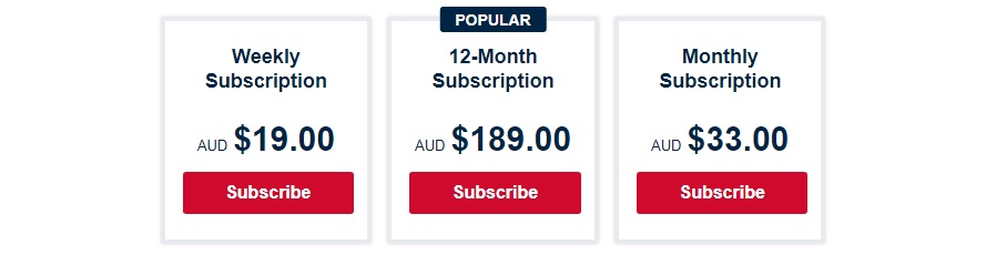 watch afl prices