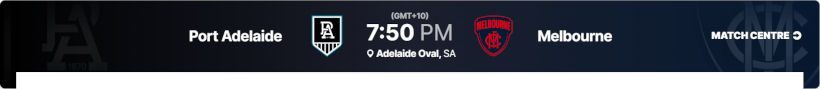 AFL Round 10 Port Adelaide vs Melbourne