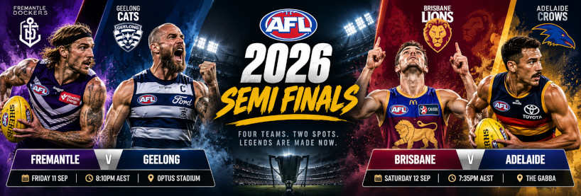 AFL Semi Finals Preview and Tips