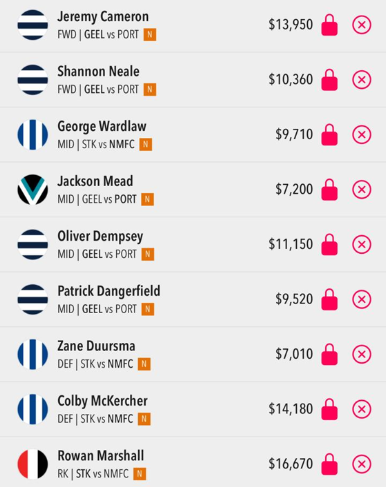 Draftstars Lineup