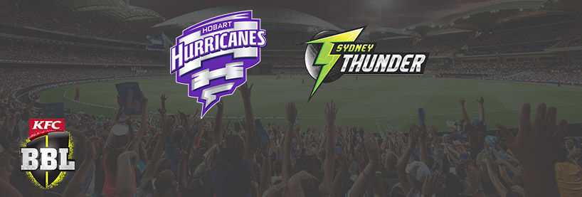 BBL13 Hurricanes vs Thunder