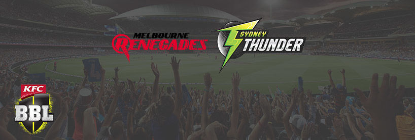BBL12 Renegades vs Thunder Betting Tips