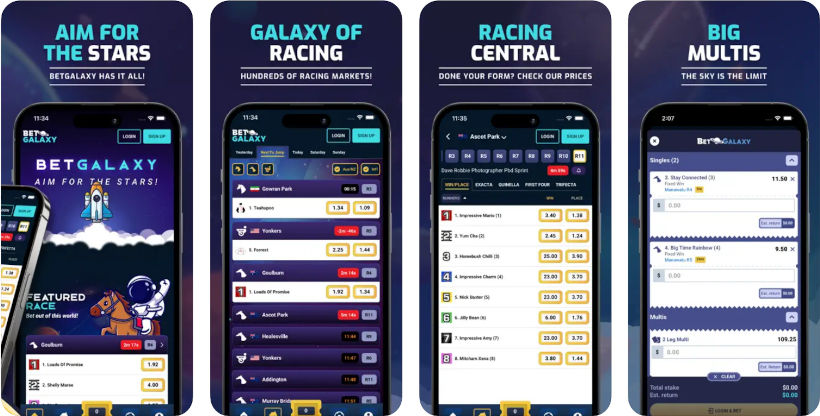 Bet Galaxy Mobile App