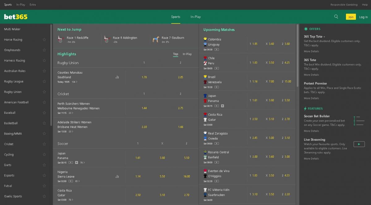 bet365 website