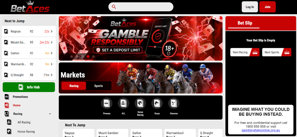 BetAces website