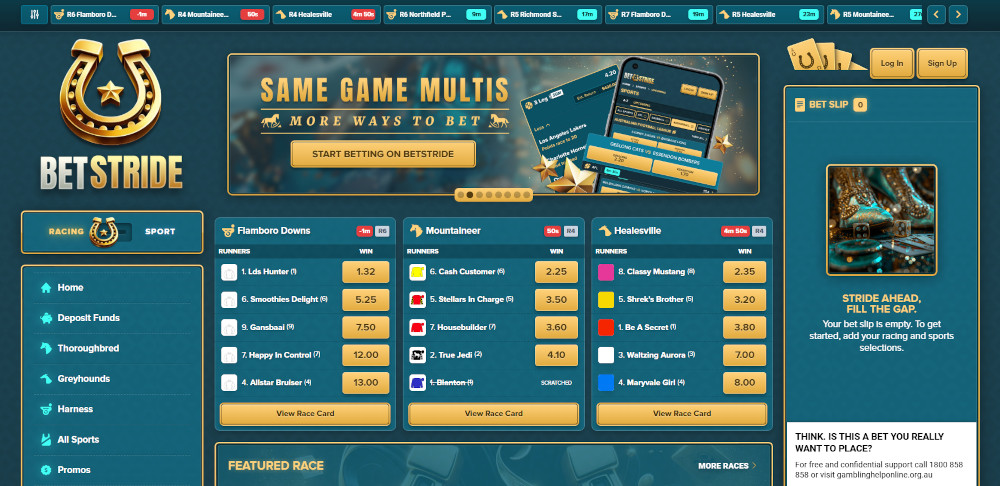 BetStride website
