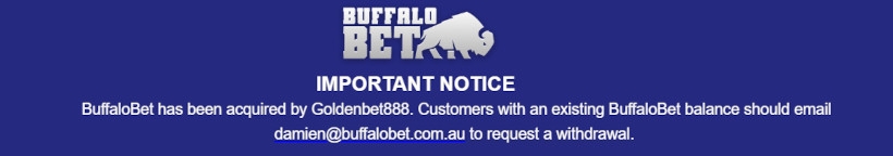BuffaloBet notice