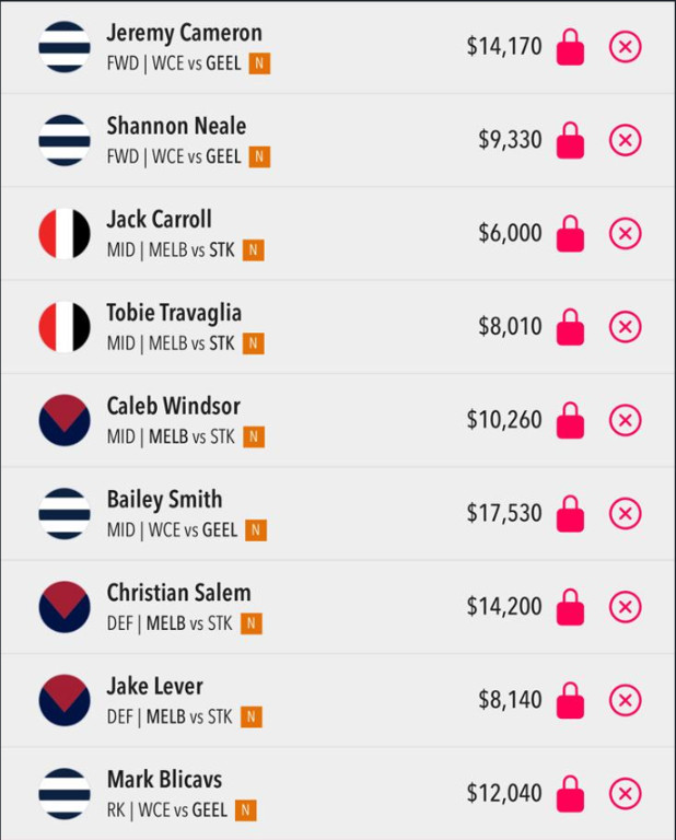 Draftstars Lineup