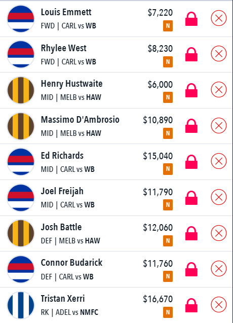 Draftstars Lineup