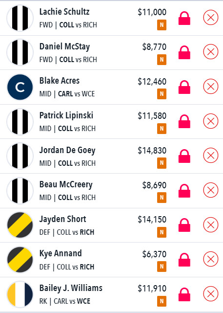 Draftstars Lineup