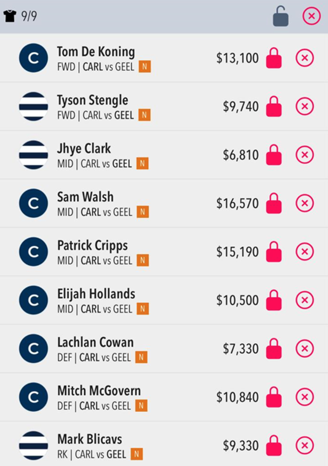 Draftstars Lineup