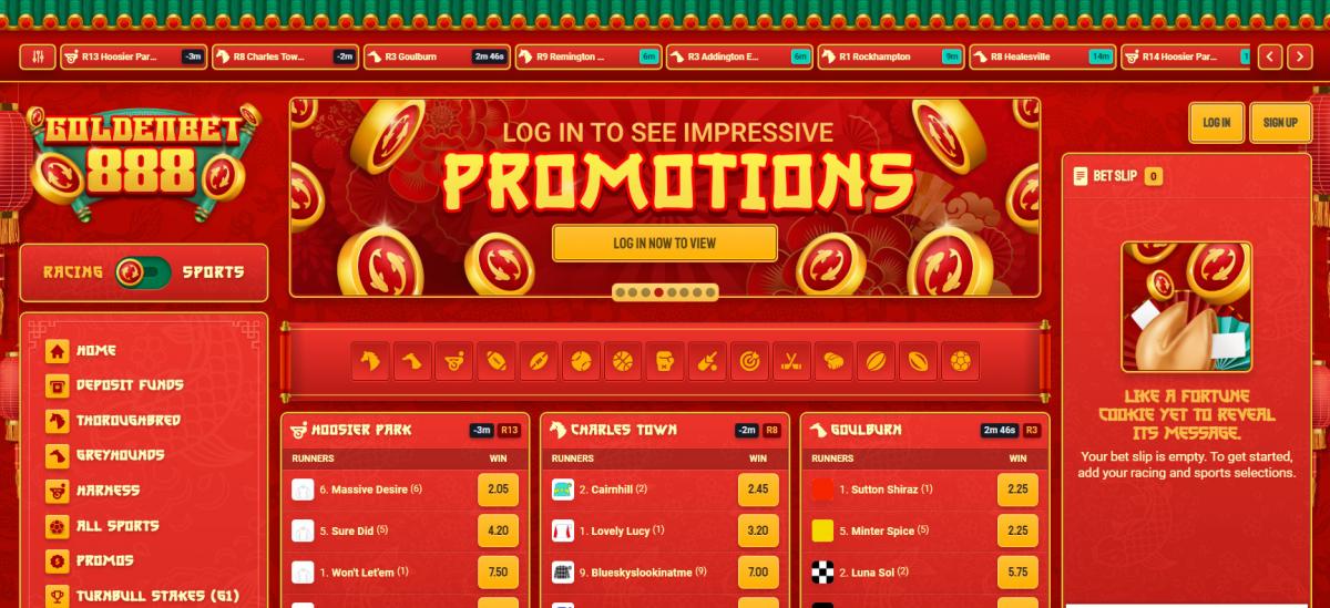 GoldenBet888 website