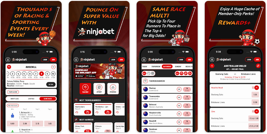 NinjaBet Mobile App