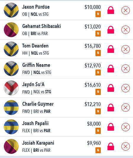 Draftstars Lineup