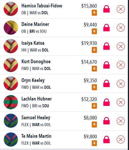 Draftstars Lineup