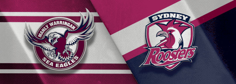 NRL Sea Eagles vs Roosters