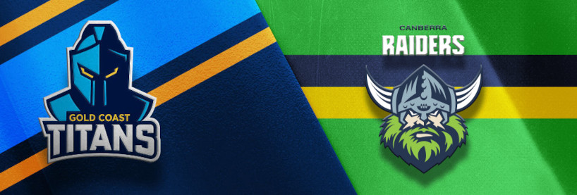 NRL Titans vs Raiders