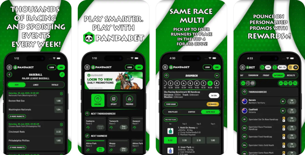 PandaBet mobile app