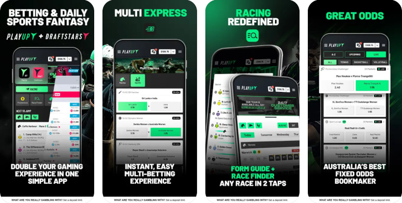 PlayUp mobile app