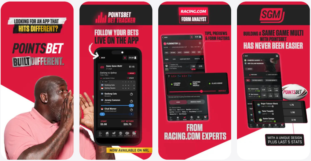Pointsbet mobile app