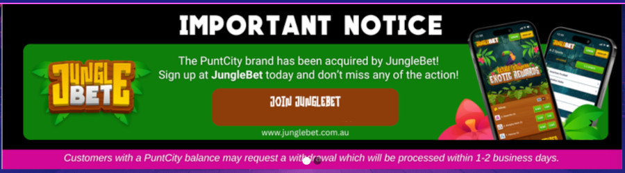 PuntCity notice