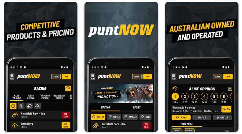 PuntNow Mobile App