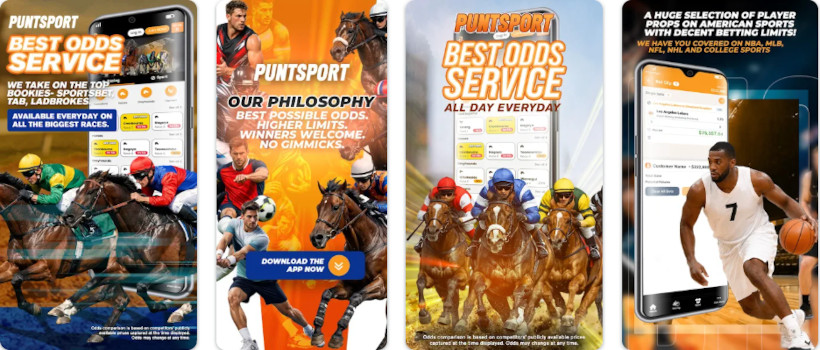 PuntSport mobile app