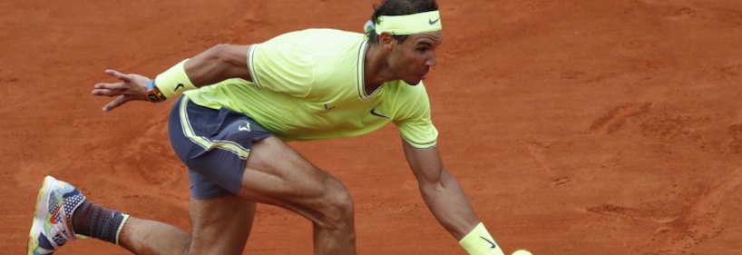 Rafael Nadal at the French Open